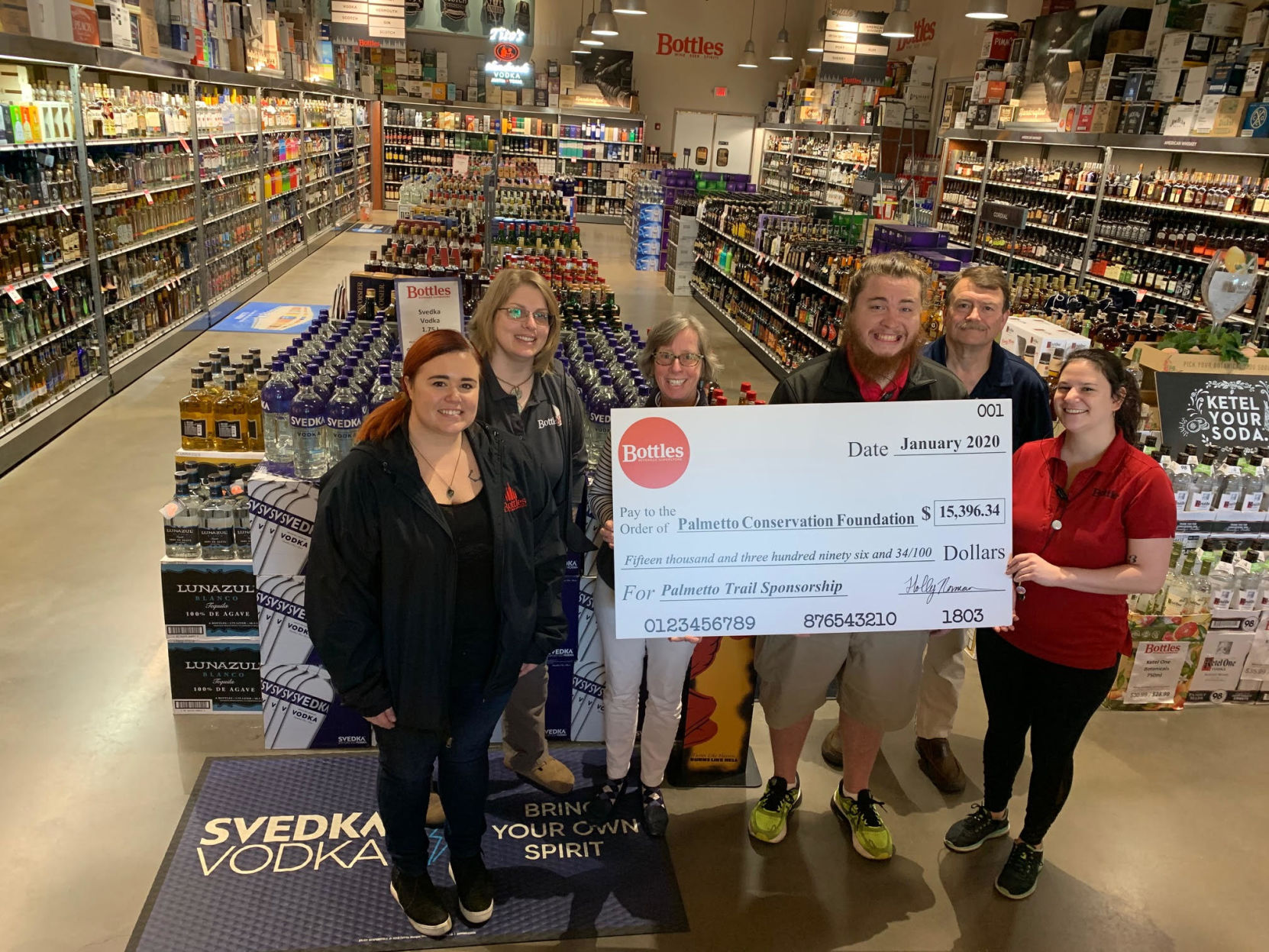 bottles check presentation